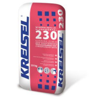 Клей для теплоізоляції KREISEL MINERALWOLLE-KLEBEMÖRTEL 230 25 кг