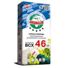 Клей для мармуру Anserglob ВСХ46 25кг (білий) Клей для мармуру Anserglob ВСХ46 25кг (білий)