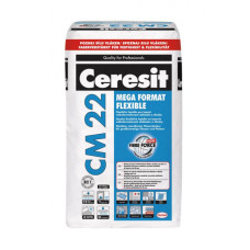 Високоеластична клеюча суміш Ceresit СМ22 25кг MEGA FORMAT FLEXIBLE