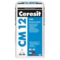 Клей для керамограніту Ceresit СМ 12 25кг Gres