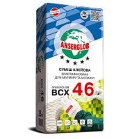 Клей для мармуру Anserglob ВСХ46 25кг (білий)