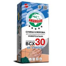 Клей для плитки Anserglob ВСХ30 25кг