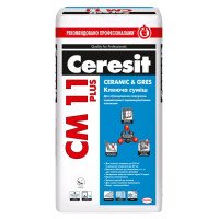 Клеюча суміш для керамограніту Ceresit СМ 11+ 25кг Ceremic Gres