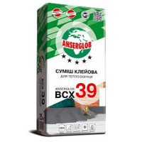 Клей для приклеювання теплоізоляції ВСХ39 25кг