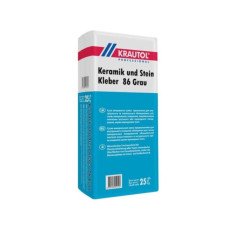 Клей Krautol Keramik та Stein Klebe 86 Grau 25кг