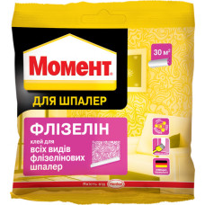 Клей для шпалер МОМЕНТ Флізелін 95г Клей для шпалер МОМЕНТ Флізелін 95г