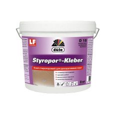 Клей стиропоровий DUFA D18 3кг Клей стиропоровий DUFA D18 3кг