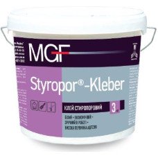 Клей стиропоровий MGF М18 3кг Клей стиропоровий MGF М18 3кг