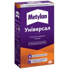 Клей для шпалер Метилан Універсал для паперових шпалер 250г Клей для шпалер Метилан Універсал для паперових шпалер 250г