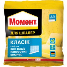 Клей для шпалер МОМЕНТ Класик 95г Клей для шпалер МОМЕНТ Класик 95г