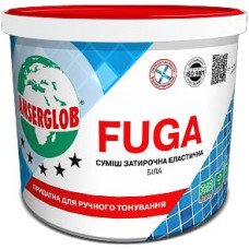 Затирка еластична Анцерглоб FUGA 3кг біла