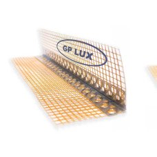Кут алюмінієвий із сіткою 3м 7*7см GP LUX ORANGE Кут алюмінієвий із сіткою 3м 7*7см GP LUX ORANGE