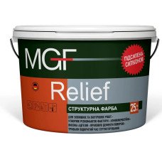 Фарба Структурна MGF Relief 25кг Фарба Структурна MGF Relief 25кг