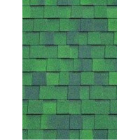 Бітумна черепиця BTM Prestige Laminated Shingle Зелений 2,57м² Бітумна черепиця BTM Prestige Laminated Shingle Зелений 2,57м²