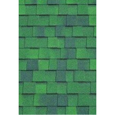 Бітумна черепиця BTM Prestige Laminated Shingle Зелений 2,57м²