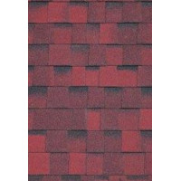 Бітумна черепиця BTM Prestige Laminated Shingle Червоний 2,57м² Бітумна черепиця BTM Prestige Laminated Shingle Червоний 2,57м²