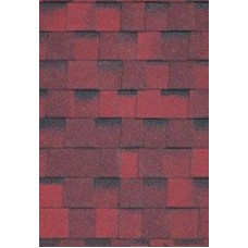 Бітумна черепиця BTM Prestige Laminated Shingle Червоний 2,57м²