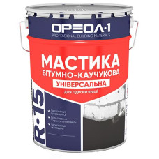 Мастика бітумно-каучукова ОРЕОЛ УНІВЕРСАЛЬНА 20кг