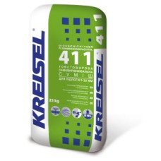 Самовирівнююча суміш KREISEL 411 5-35мм 25 кг Самовирівнююча суміш KREISEL 411 5-35мм 25 кг