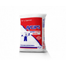 Шпаклівка гіпсова фінішна AyGips Saten Ultra White 25кг
