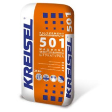 Штукатурка цементно-вапняна машинна KREISEL KALKZEMENT-MASCHINENPUTZ 501 25кг