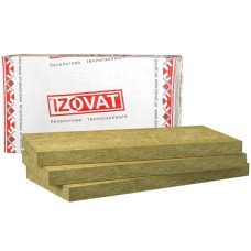 Базальтовий утеплювач IZOVAT щільність 80кг/м³ 2,4м² 100мм Базальтовий утеплювач IZOVAT щільність 80кг/м³ 2,4м² 100мм