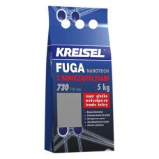 Суміш для міжплиточних швів біла/сіра KREISEL FUGA NANOTECH 730 5 кг